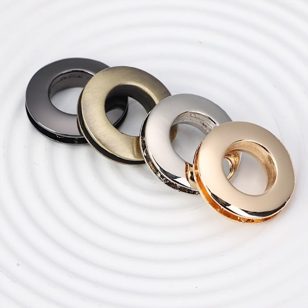 Ögla Knapp Legering Hål GULD 10,6X21MM Gold 10.6x21mm