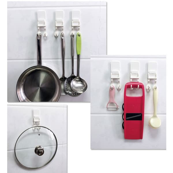 3 Stk Moppekrog Moppeclips Badeværelsesstativ 3pcs