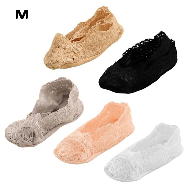 Lace Båtsokker Barn Usynlige Sokker M M