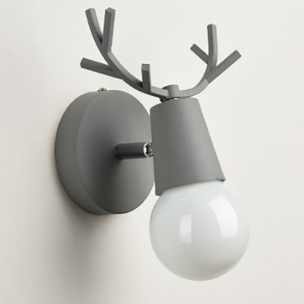 Antlers seinävalaisin HARMAA RAUTA grey Iron-Iron