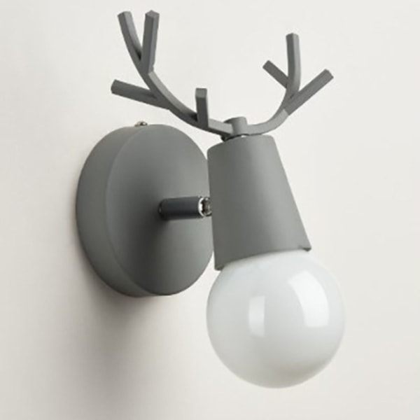 Antlers Vägglampa GRÅ JÄRN JÄRN grey Iron-Iron