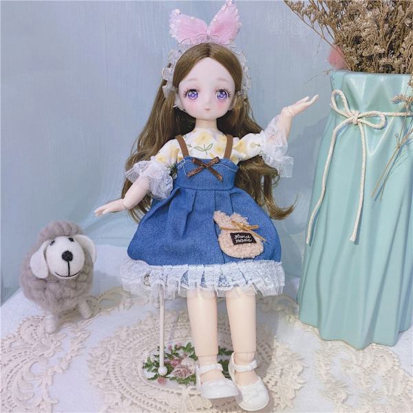 1/6 Bjd Anime Style Dolls Ball Doll Full Set 13