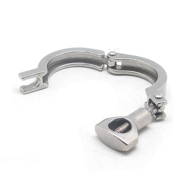 2 stk 1,5" Sanitær Tri-clamp Tri Clamp Clover Sanitærrør