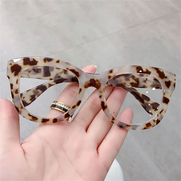 Anti-UV Blue Rays Glasögon Datorglasögon LEOPARD PRINT leopard print
