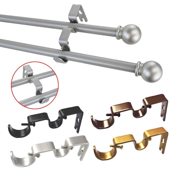 Gardinstangsbeslag Fast Clip FARVE 2 FARVE 2 Color 2