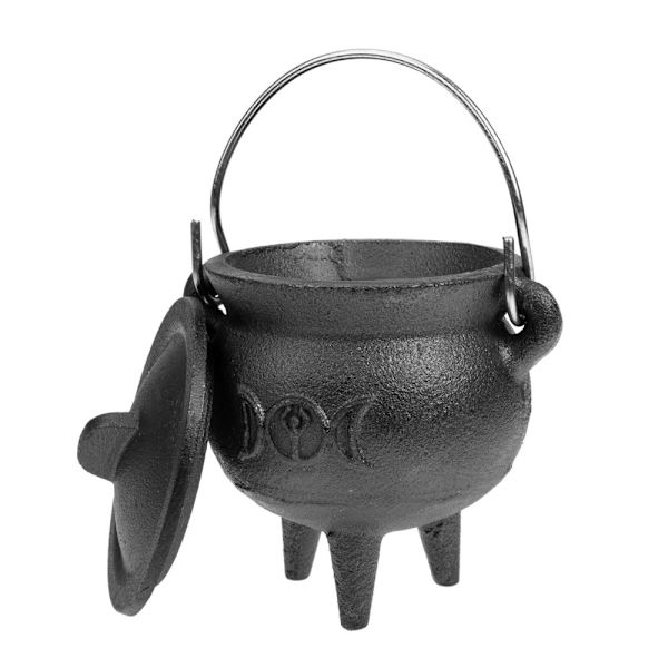 Sacrificial Witch Pot Wizard's Magic Pot TRE FAS MÅNAD Three phase month