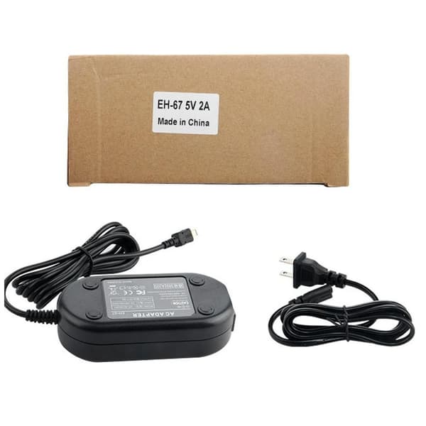 EH67 Camera AC Power Adapter för Nikon L810 EU PLUG