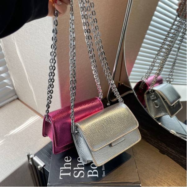 Chain Bag Underarm Taske SORT black