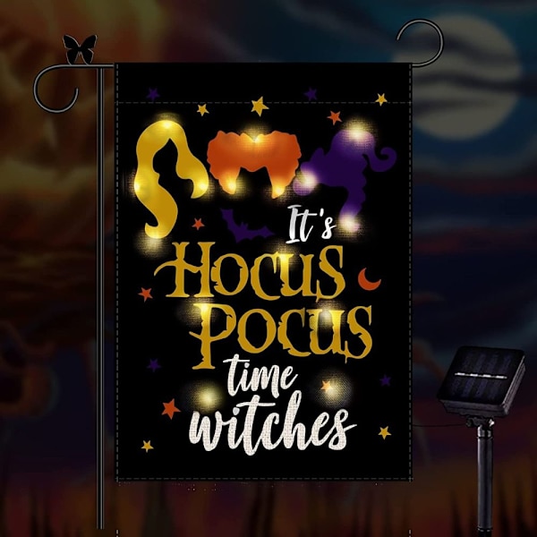 Halloween-LED-lippu power puutarhalippu 2 2 2