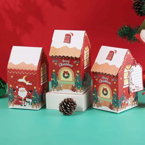 10 st julklappsförpackning Godispåsar STYLE 6 STYLE 6 Style 6
