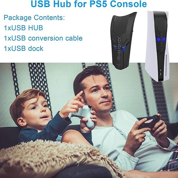 USB HUB-utvidelseshub USB-adapterkabel
