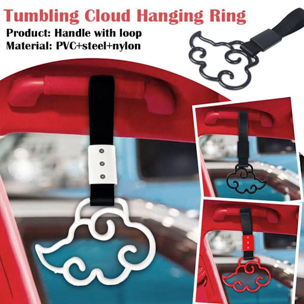 Slepering Cloud Shape stropp SVART black