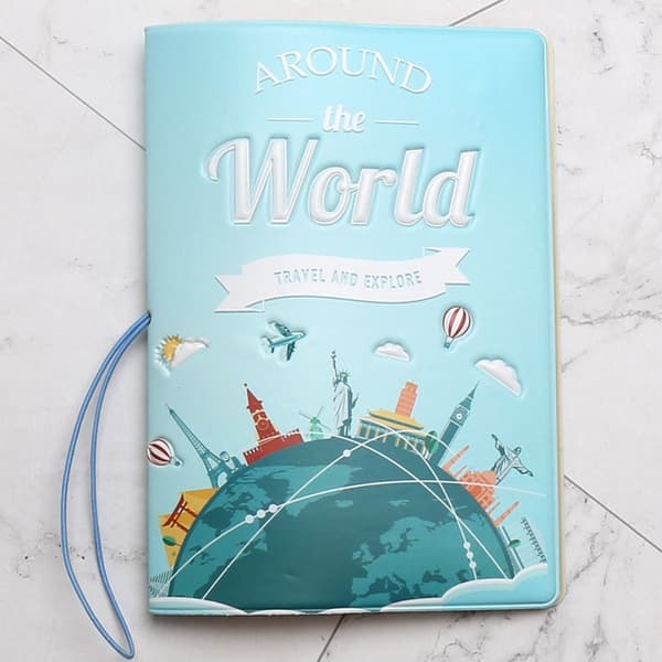 Pass Cover Passport Clip Document Organizer