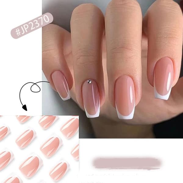 24stk False Nails Long Square JP2370 JP2370 JP2370