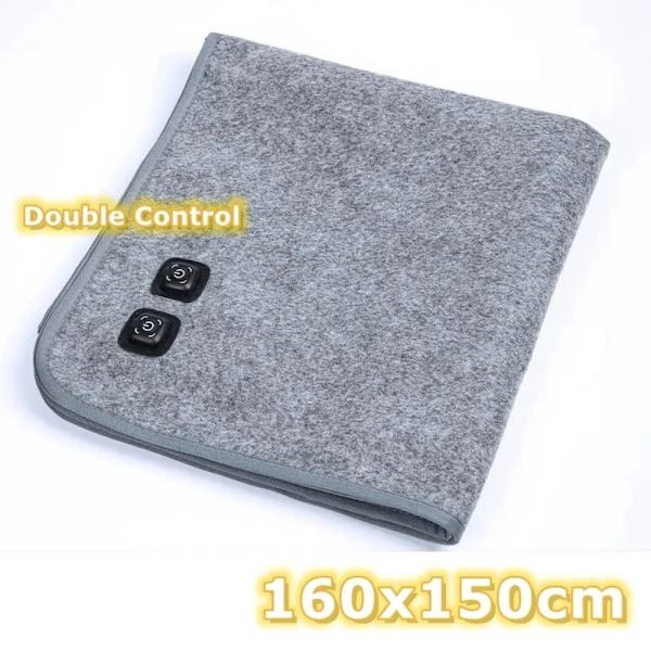Elektriske Tæpper Mat Opvarmet Tæppe 160X150CM2 USB 2 USB 160x150cm2 USB