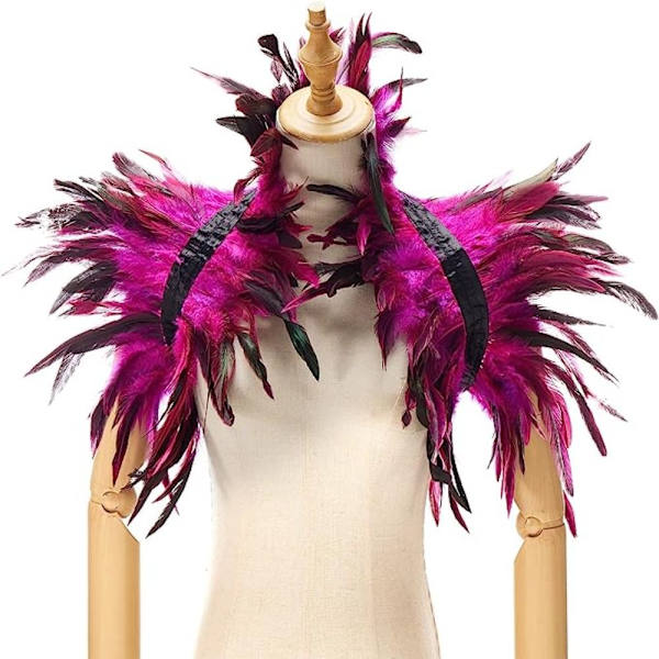 Höyhenviitta Feather Shawl MULTICALOUR Multicolour