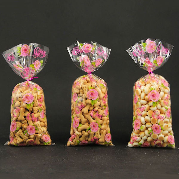 50 kpl makeispussit solmioin FLOWER FLOWER flower