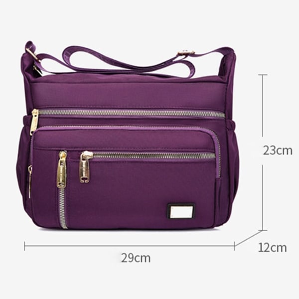 Crossbody Bag Skulderveske LILLA Purple