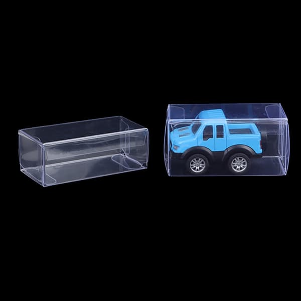 10 Styck PVC Box Förvaringsbox Display Case 10pcs