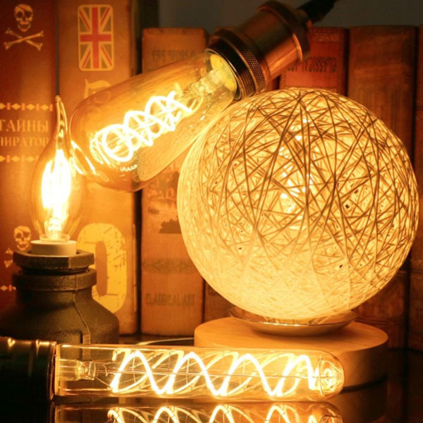 Vintage Retro Bulb Filament A60-E27 A60-E27 A60-E27