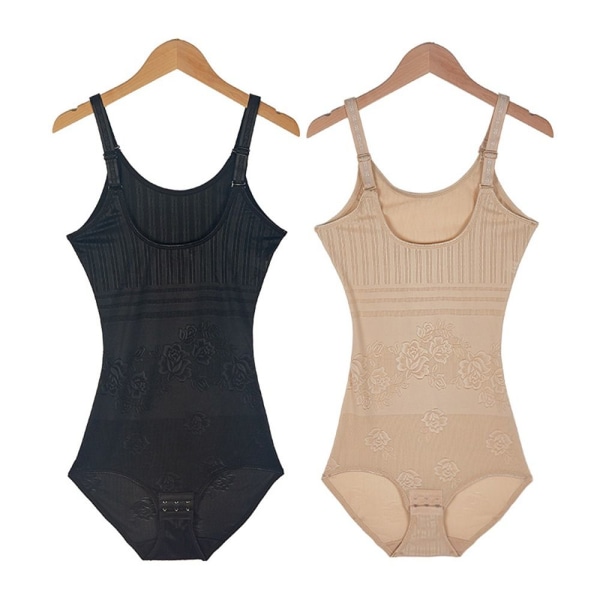 Bodysuit Shapewear Slankende Undertøy SVART XS black XS