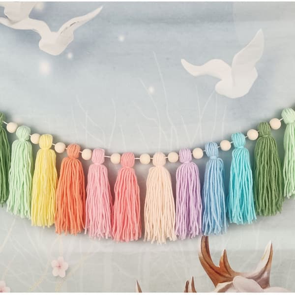 Fringe String Fringe Pendant vægdekoration