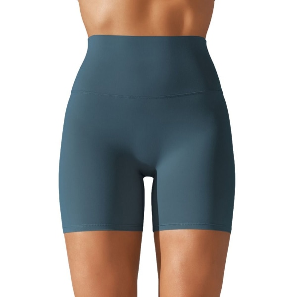 Kvinder Yoga Shorts Peach Balder Leggings LDARK BLUE MØRKEBLÅ LDark Blue