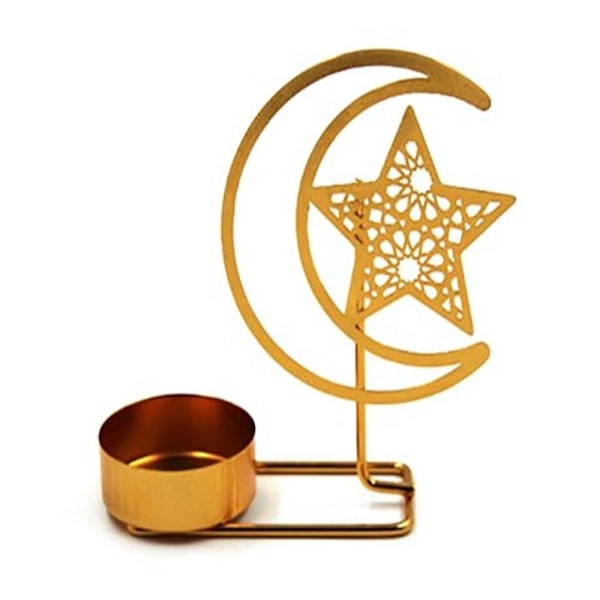 Gyllene Ljusstake Metall Ljusstake D D D