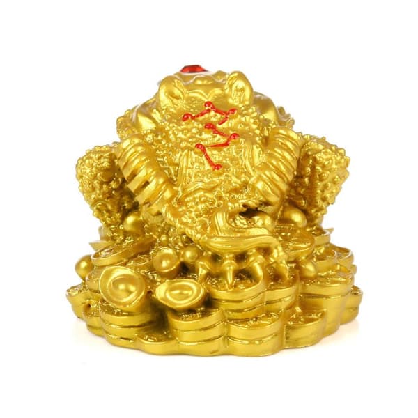 Feng Shui Padde Penger BRONSE Bronze