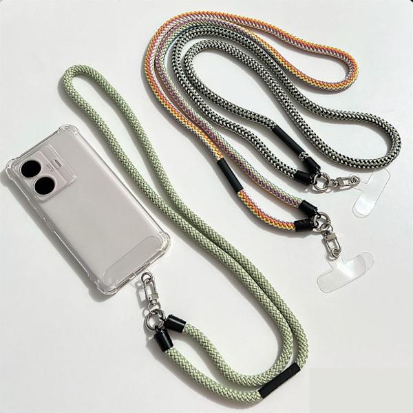 Weave Mobiltelefon Strap Mobiltelefon Hängningslina MULTICOLOR Multicolor