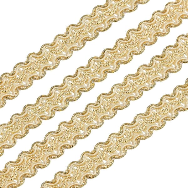 Blondekant Braid Trim Guld Trim