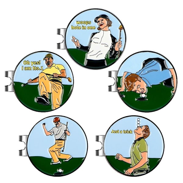 Golfhattklämma Golfbollsposition Mark STYLE 3 STYLE 3 Style 3