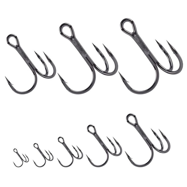 50 st/ set fiskkrokar högt kolstål 10 10 10