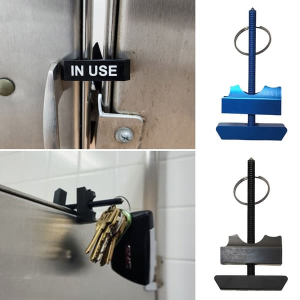 Stall Smart Safety Tool Säkerhetslås BLÅT Blue