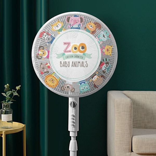 3 stk Ventilatordæksel Ventilatorsikkerhedsbeskyttelse 1 1 1