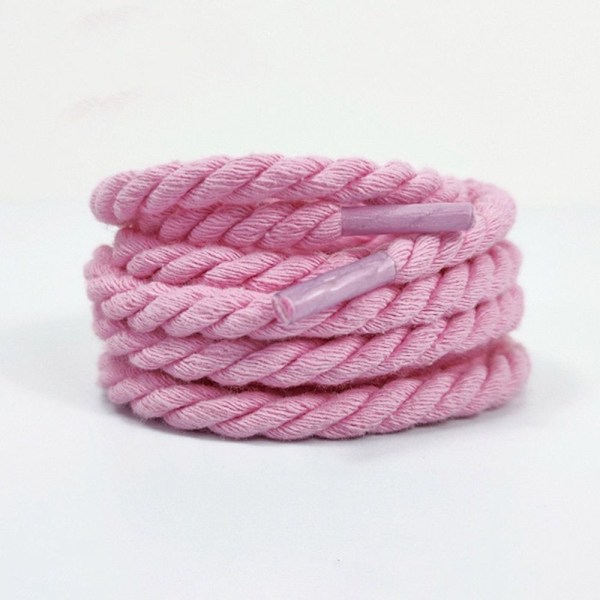 Pellava Kengännauhat Kenkäköysi PINK Pink
