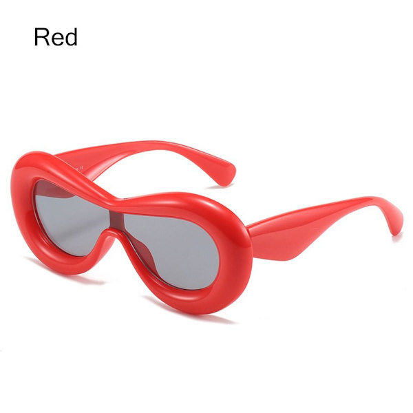 Y2K aurinkolasit Red Lip Shape RED Red