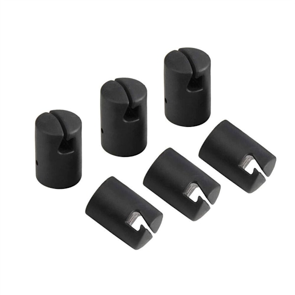 6 STK Trampolinkabinet Stanghætte Trampolinbeskyttelsesdæksel 6Pcs