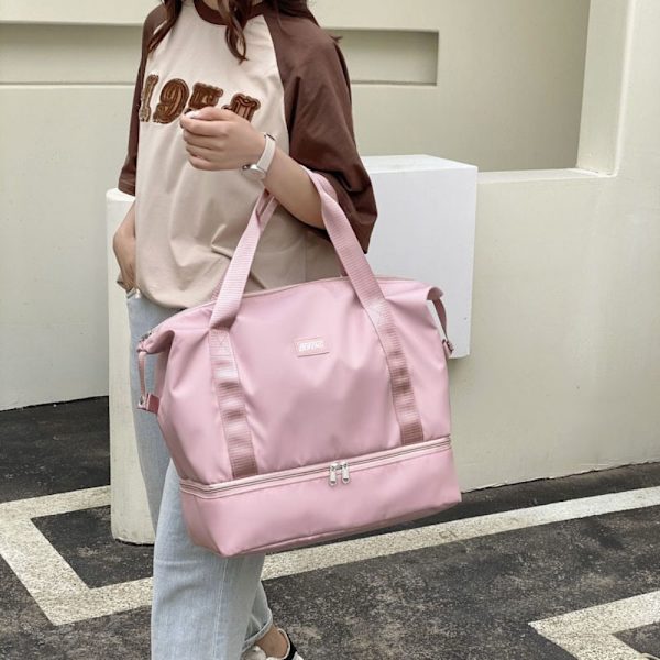 Bagage Handväska Förvaringsväska MÖRKROSA Dark Pink