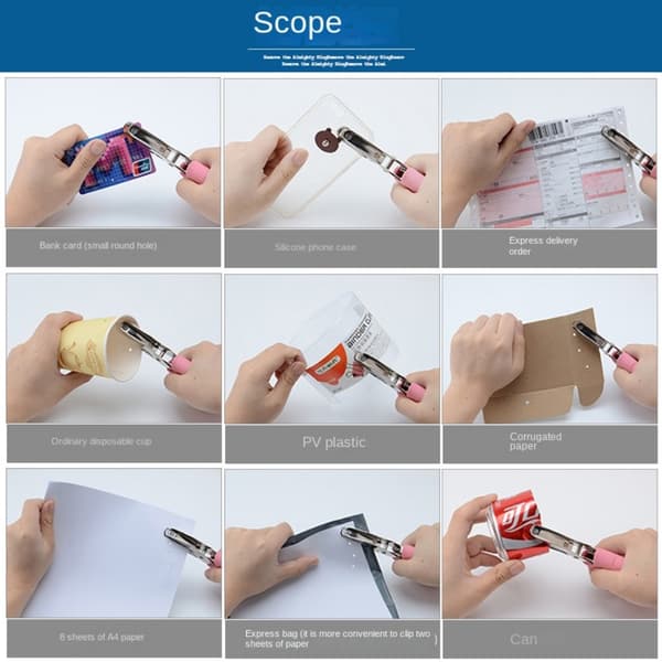 Handstämplar Scrapbooking Puncher 6MM