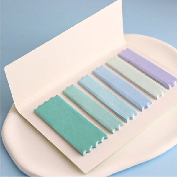 120 ark Index Memo Pad Bokmärke WAVE WAVE Wave