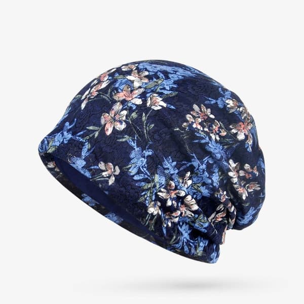 Dame Hat Head Wrap MØRKEBLÅ dark blue