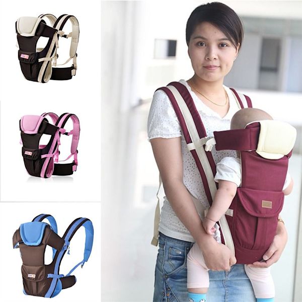 Bæresele Baby Slynge Wrap SORT&SORT MED BÆLTE MED BÆLTE Black&Black With belt-With belt