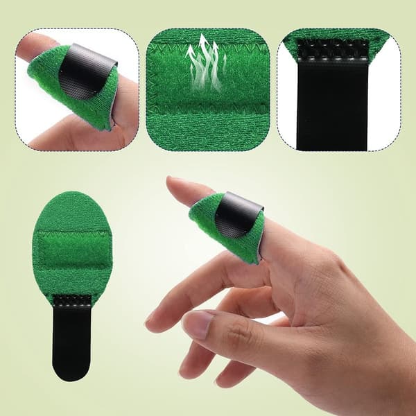 3 stk. Fingerskinner Fingerstøtte 4 4