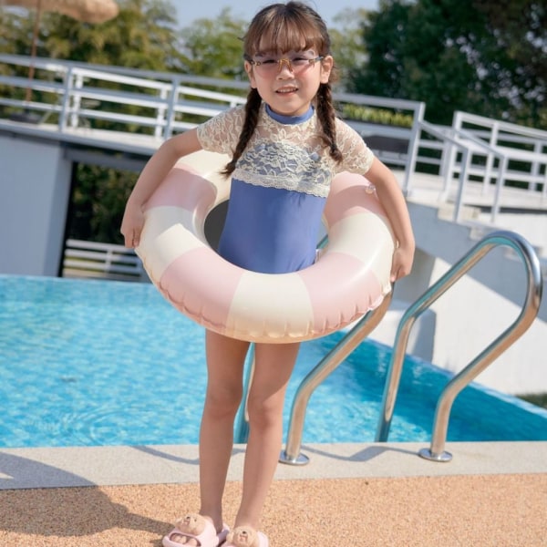 Barnsimring Uppblåsbar Donut PINK ÅLDER 2-4 ÅLDER 2-4 Pink Ages 2-4-Ages 2-4