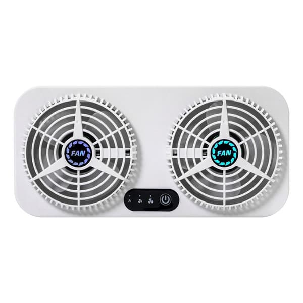 Bilkøler Biludstødningsventilator Bilvindueskøler 25x12x8.5cm