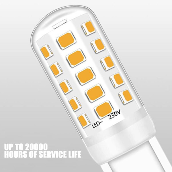 LED No Flicker G9-KALD HVIT G9-KALD HVIT G9-Cold White