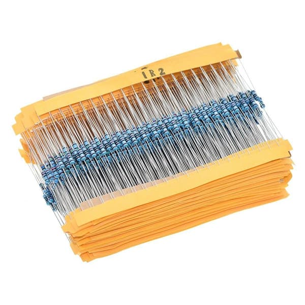 600 st/ set Metallmotstånd Resistor Sortiment Passiv 600pcs/set