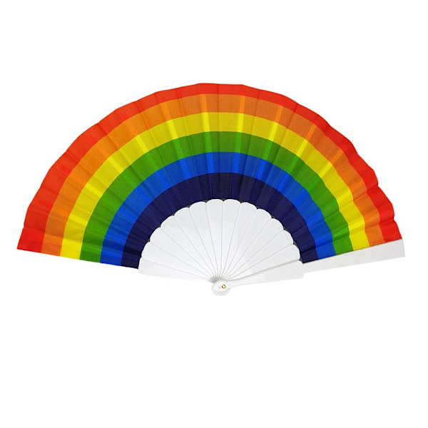 Rainbow Fans Rainbow Hand Fan A A A