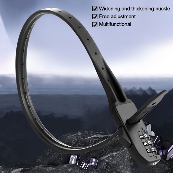Cykel Password Tie Lock Cykelkombinationslås STYLE2 style2